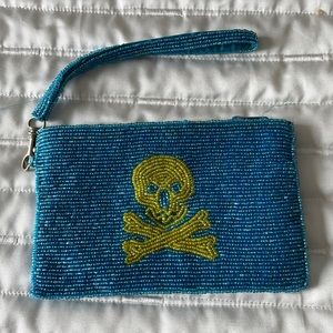 Beaded wristlet